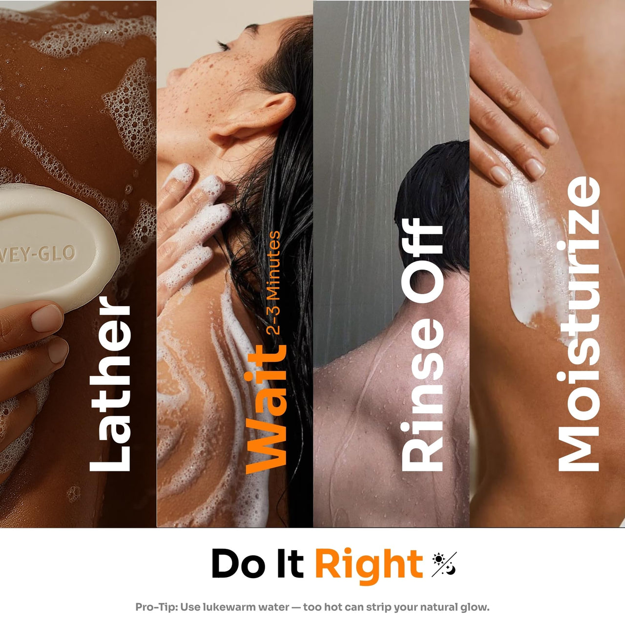 Elvey Essentials Glo Soap with 2% Kojic Acid | Glutathione & Arbutin for Skin Brightening, Tan Removal & Glow | 75 Gm/Soap