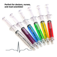 Allures & Illusions Syringe Pen , Mixed Color 60 Count(Pack of 1)