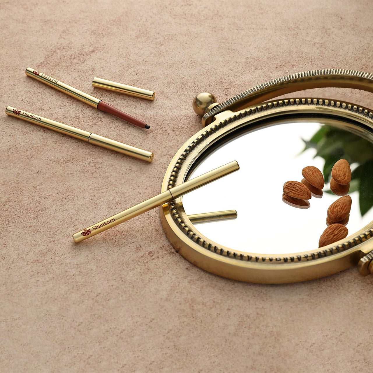 Shankara Illuminate Kohl Kajal - Matte Black | Rich, Creamy Texture with Matte Finish | 12-Hour Long Stay Waterproof Formula | 100 Times Washed A2 Ghee | Preservative-Free | Full Coverage | 0.3g