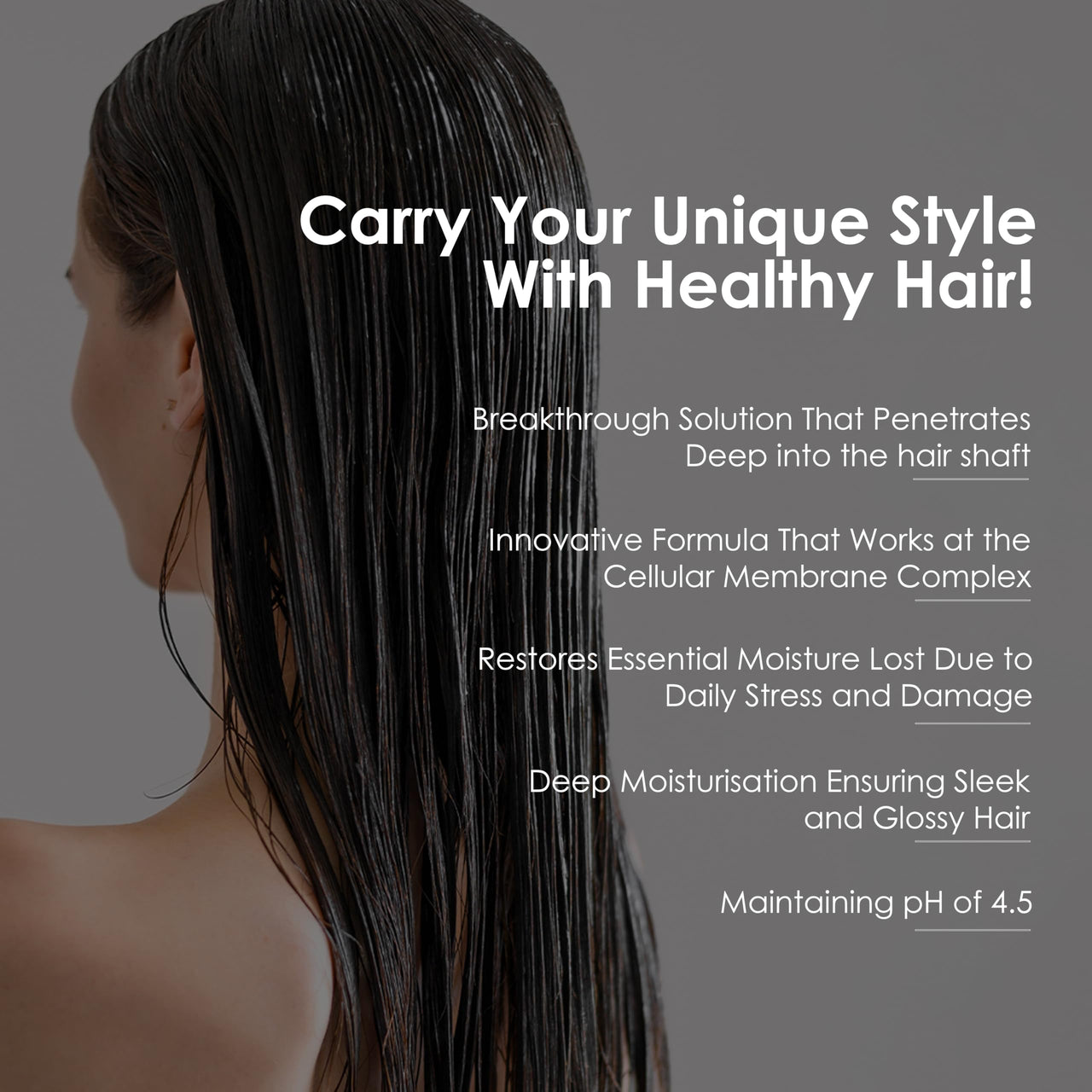 Thiklok Hair Moisturizer – Deep Moisturisation & Hydration | Leave-in Conditioning | pH Balanced | Lightweight & Non-Greasy Formula for Healthier | Frizz Control | Long Lasting Conditioner