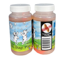 Puppy Love Bubbles, Peanut Butter Scented Bubbles 4oz. Bottle-2 Pack in Peanut Butter Flavor for Dogs (2 Pack) Peanut Butter