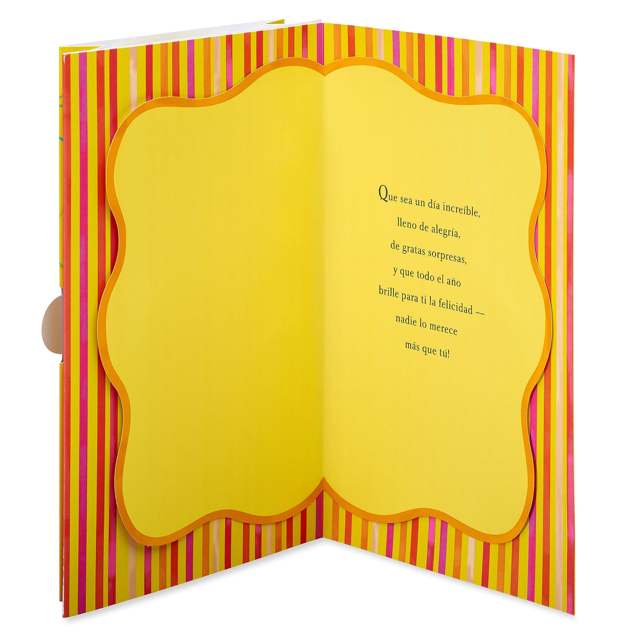 American Greetings Spanish Birthday Card (Un Da Increble)