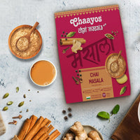 Chaayos Chai Masala - Aromatic Tea Masala Powder with 100% Natural Ingredients - 100g [250 Cups]