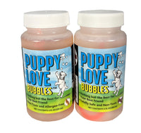 Puppy Love Bubbles, Peanut Butter Scented Bubbles 4oz. Bottle-2 Pack in Peanut Butter Flavor for Dogs (2 Pack) Peanut Butter