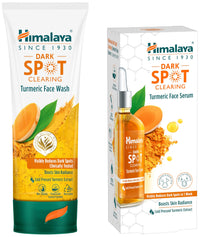Himalaya Dark Spot Clearing Turmeric Face Wash, 100ml, Himalaya Dark Spot Clearing Turmeric Face Serum, 30ml