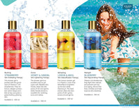 Vaadi Herbals Luxurious Saffron Shower Gel, 300g (Pack of 2)