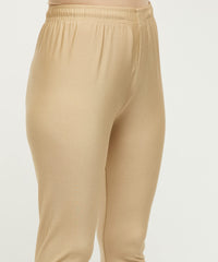 Max Women's  Regular Fit Leggings Gold S