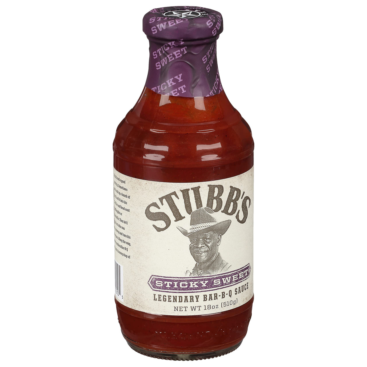 Stubb's  Sticky Sweet BBQ Sauce, 18 oz