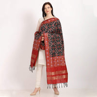 KAPAAHA Women's  Woven Design Silk Blend Dupatta Free Size