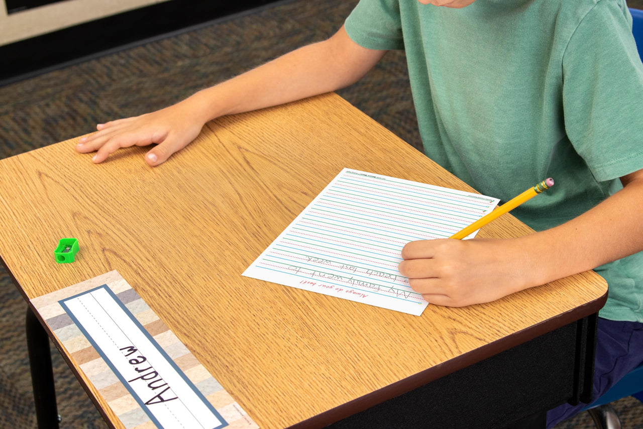 Teacher Created Resources Smart Start 1-2 Writing Paper: 100 Sheets, TCR76531, White Grades 1-2 Writing Paper