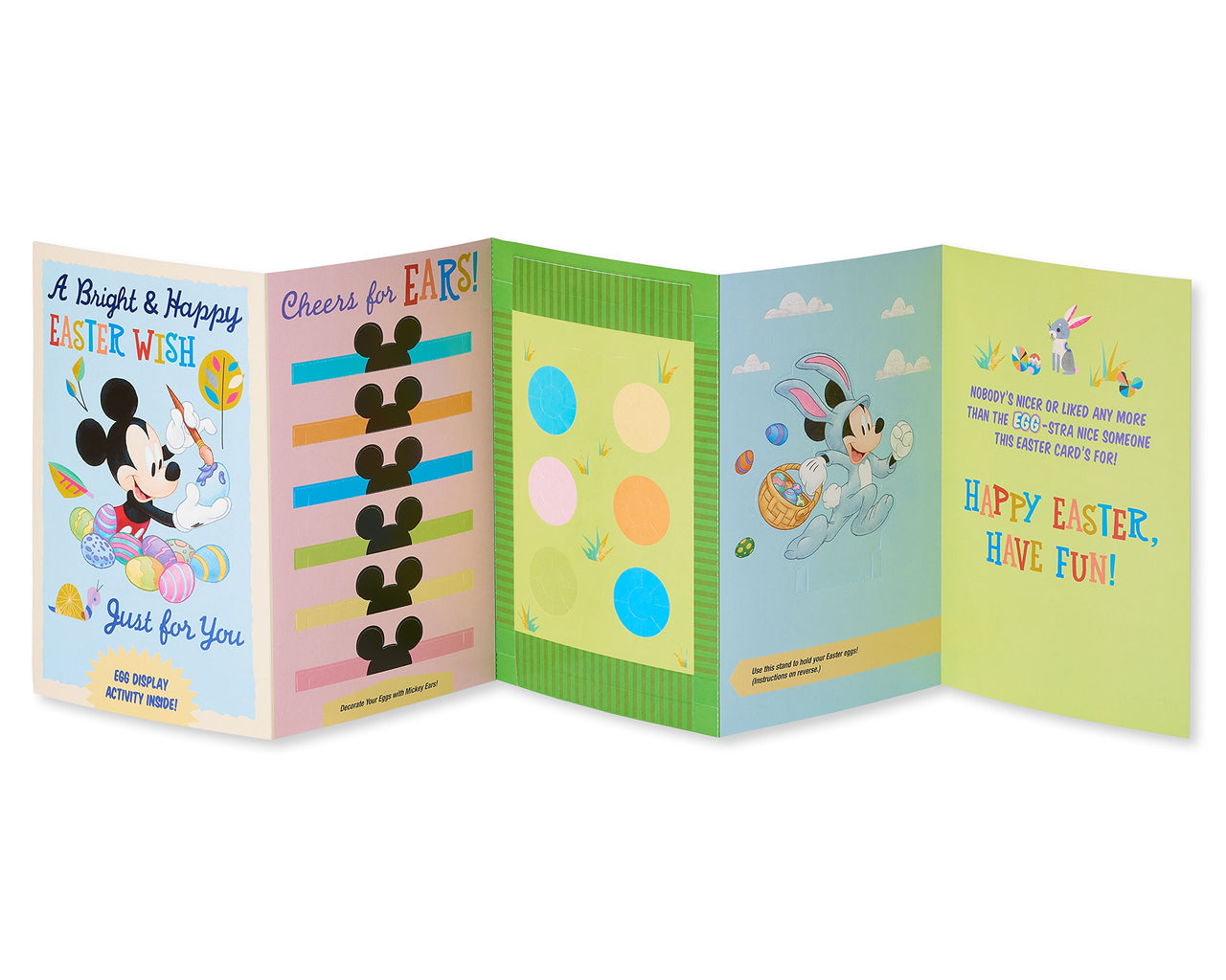 American Greetings Easter Card for Kids (Egg Display) Bright & Happy