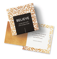 Compendium ThoughtFulls Pop-Open Cards — Believe — 30 Pop-Open Cards, Each with a Different Inspiring Message Inside