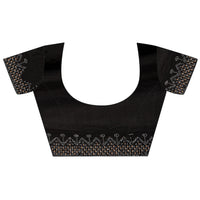 PUNYATHA CREATION Women's  & Girl's  Chanderi Chanderi Saree With Blouse Piece