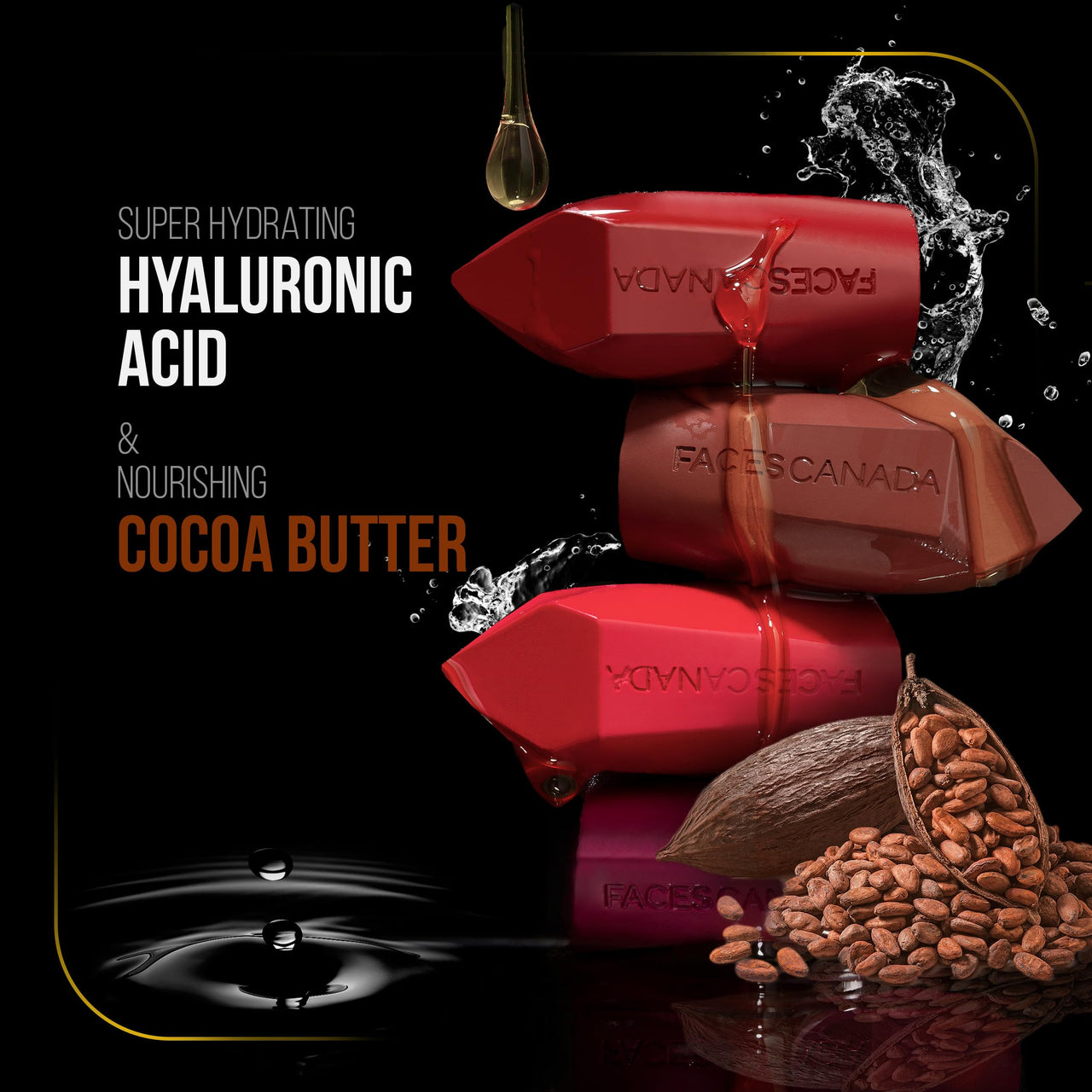 FACES CANADA Festive Hues - Comfy Matte Creme Lipstick Pack of 2 - Raise The Roof & Not A Quitter (4.2gx2) | Long Stay | Creamy Matte Finish | Intense Color | Single Stroke Smooth Application