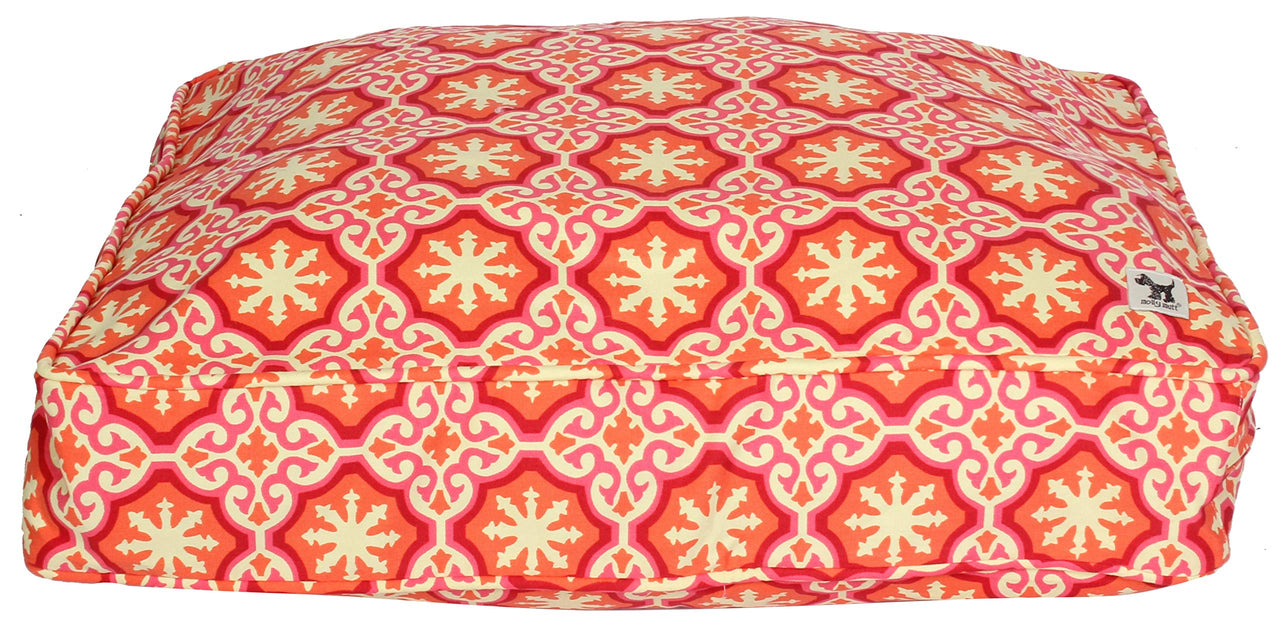 Molly Mutt Small Dog Bed Cover - Papillon Print - Measures 22”X27”X5’’ - 100% Cotton - Durable - Breathable - Sustainable - Machine Washable Dog Bed Cover