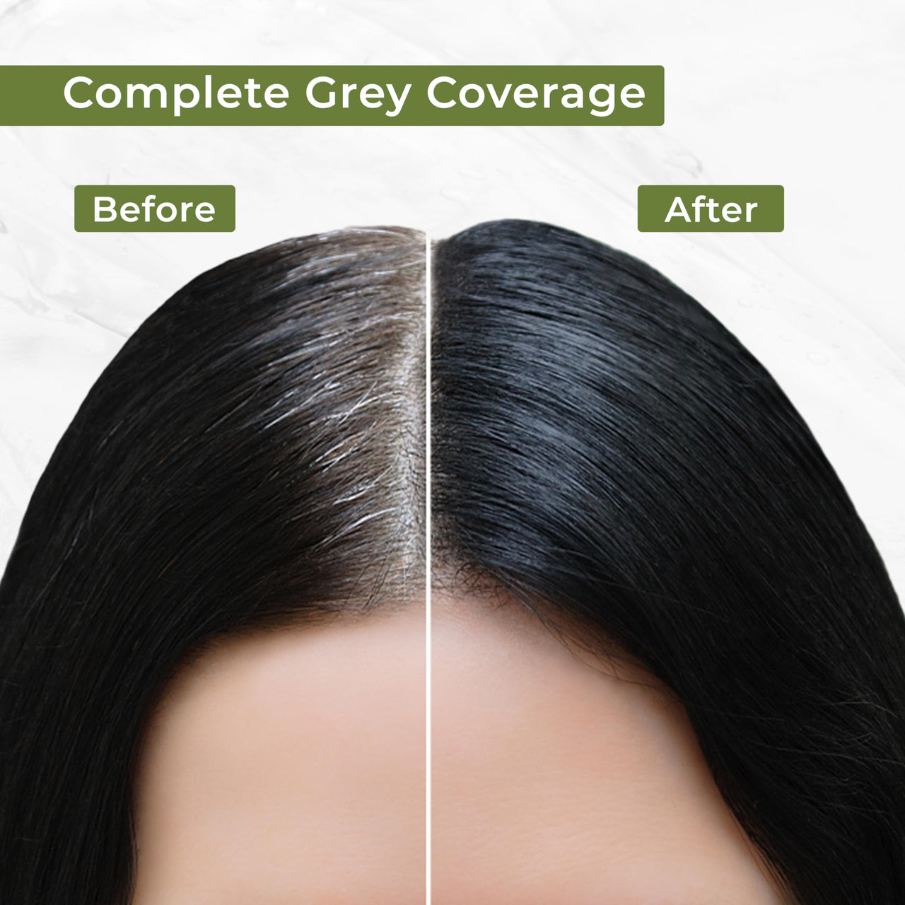 INDUS VALLEY Damage Free Natural Gel Hair Colour for Women | Ammonia & PPD Free Organic Hair Colour with 100% Grey Coverage, Long Lasting Hair Color Trial Pack (Black, 65 ml)