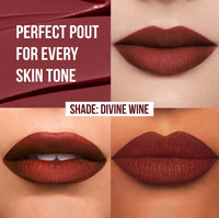 Insight Non Transfer Lip Color, Matte Finish, 4ml - 03 Divine Wine