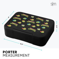 Simple Modern Nickelodeon Viacom Bento Lunch Box for Kids | BPA Free, Leakproof, Dishwasher Safe | Lunch Container for Boys, Toddlers | Porter Collection | 5 Compartments | TMNT: Turtles Unite Viacom: TMNT: Turtles Unite 30oz Bento Box