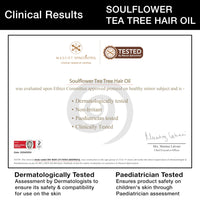 Soulflower Tea Tree Scalp and Anti Dandruff Hair Oil, 120ml