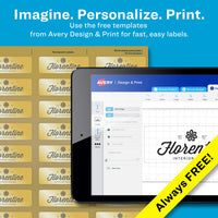 Avery Printable Return Address Labels, 0.75