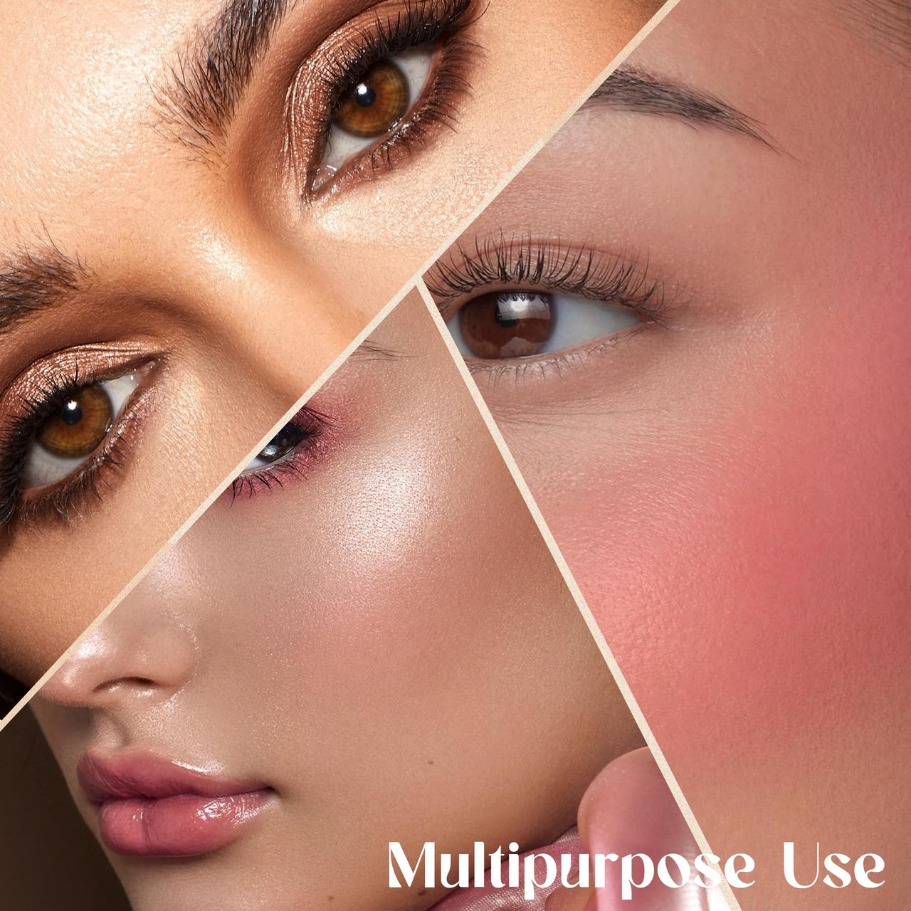 Shryoan Cheek Leaders Highlighter Palette | Shimmer Finish | Easily Blendable, Smudge Proof, Smooth and Glassy | Weightless Long Lasting Highliter (Shade 03) (15g)