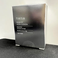 TIRTIR Mask Fit Aura Cushion Foundation, Full coverage, Skin fit, Satin Glow Finish, Korean Cushion Foundation #21N IVORY, 4.5g