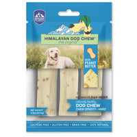 Himalayan Dog Chew Original Yak Cheese Dog Chews, 100% Natural, Long Lasting, Gluten Free, Healthy & Safe Dog Treats, Lactose & Grain Free, Protein Rich, Peanut Bits