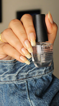 DeBelle Nail Care Nail Polish | Transparent| Enriched with Argan Oil| 15ml (Nail Hardener)