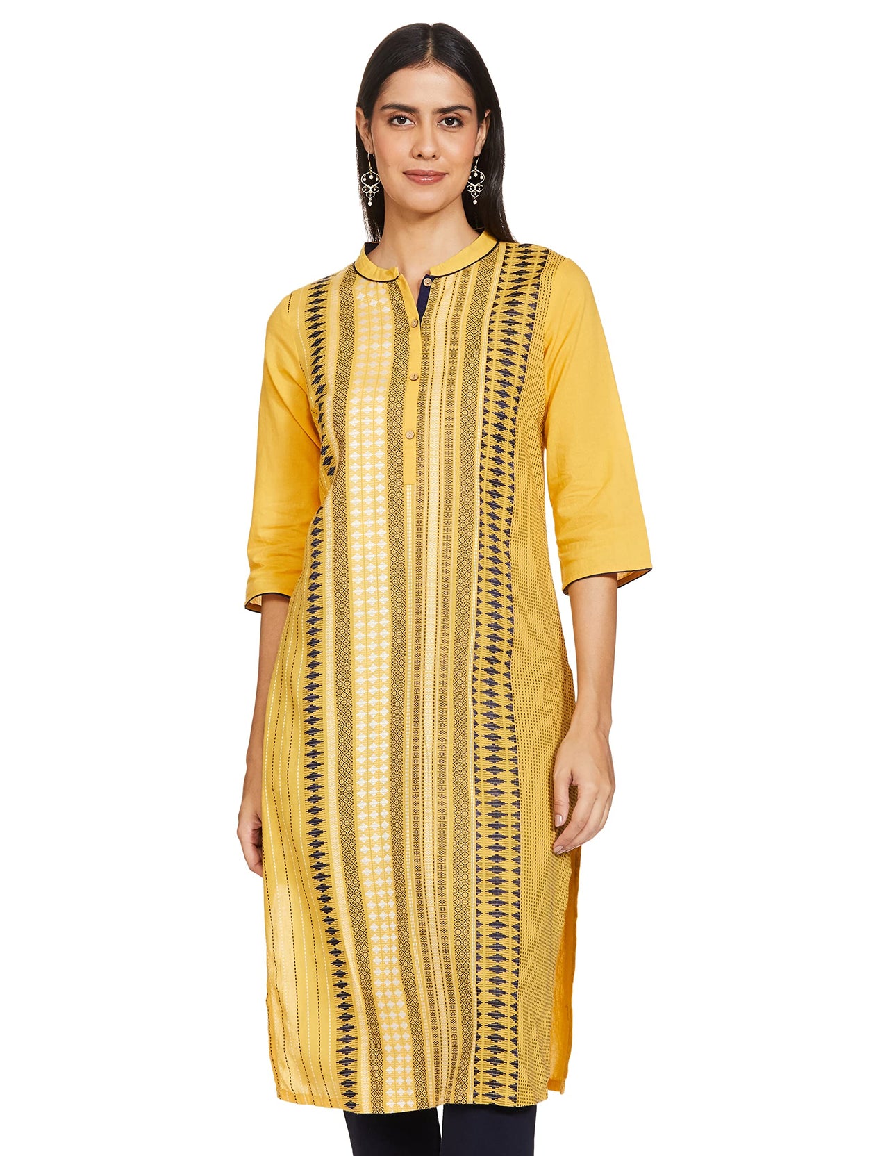 Aurelia Women's  Rayon Straight Kurta
