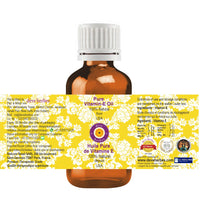 Deve Herbes Vitamin E Oil for Healthy Skin, Hair & Nails | Pure | Non-Sticky | Non-greasy | Lightweight | All Skin Types | Men and Women 100mlx2