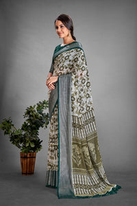 Amazon Brand - Tavasya Women Women Saree