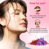 Ayouthveda Kunkumadi Face Mask 50g & Kunkumadi Taila Facial Oil 30ml Combo Pack Nourishes & Brightening Dull Skin Glowing Skin, Skin Whitening/Brightening Face Mask for Women & Men Beauty Facial Oil