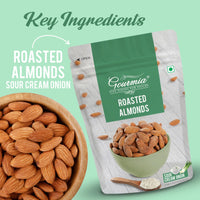 Gourmia Roasted Almonds Sour Cream Onion 150g