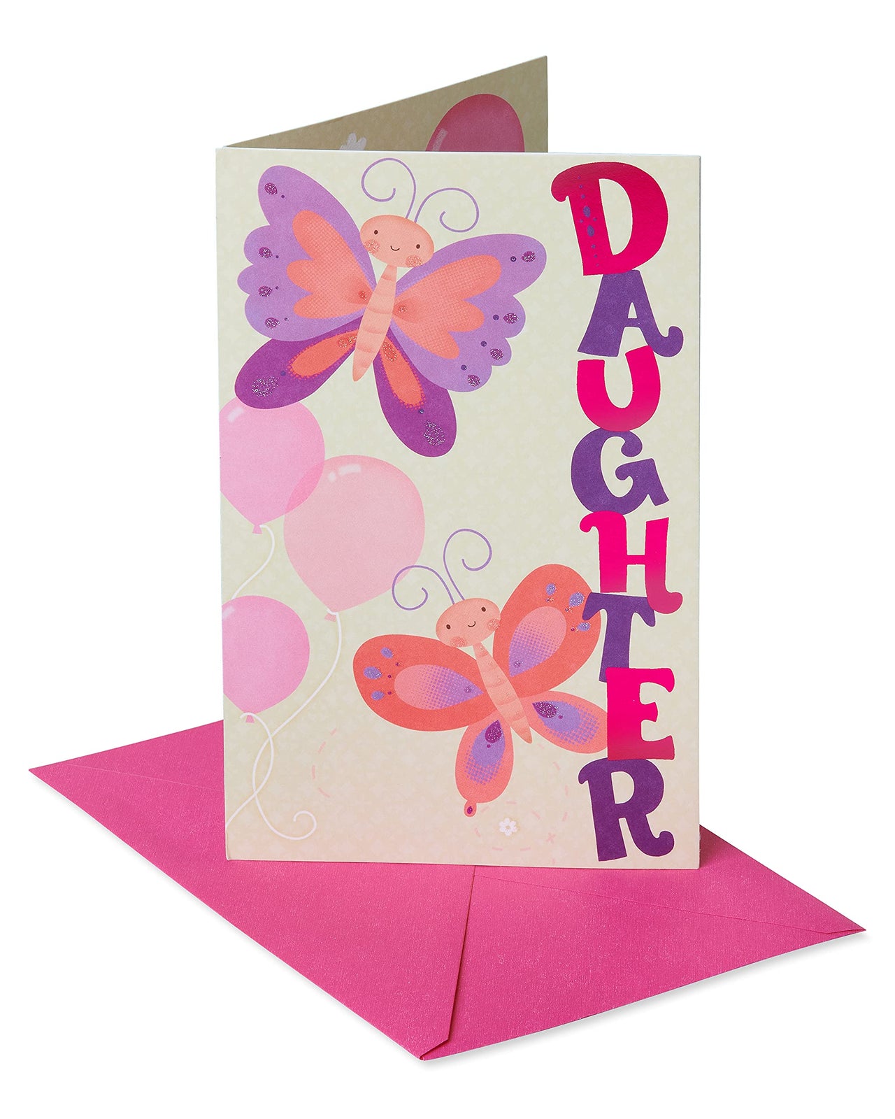 American Greetings Birthday Card for Daughter (Butterfly) Butterfly