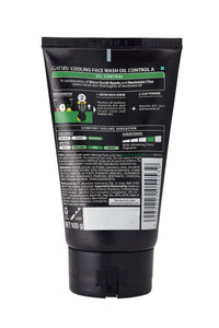 GATSBY Cooling Face Wash - Oil Control, For Deep Cleansing, Contains Clay Powder, Powered With Micro Scrub Beads, 100gm.