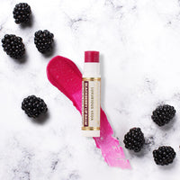 RYLLZ ESSENTIALS Blackberry Lip Balm | SPF 50 PA+++ | With Shea Butter, Kojic Acid, Ceramide, Niacinamide, Alpha Arbutin & Hyaluronic Acid | Purple Tint | For Lip Lightening & Moisturized Lips | 5 Gm