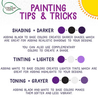 Creative Roots Mosaic Flower Garden Stepping Stone Kit, Includes 7-Inch Ceramic Stone & 6 Vibrant Paints, DIY Stepping Stone Kit for Kids Ages 6+