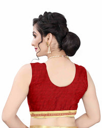 Anjaneya Sarees Women's  Georgette Saree With Blouse Piece