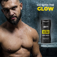 Beardo UltraGlow Body Wash for Men, 200ml | Moisturizes & Hydrates the Skin | Contains Mulberry & Bearberry Extracts for Deep Cleansing & Nourishment | Soft & Smooth Skin