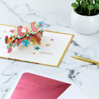 Hallmark Signature Paper Wonder Pop Up Birthday Card or Friendship Card (Roller Skates) Roller Skates