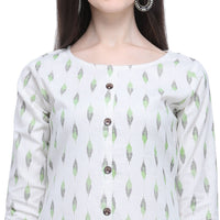 Pinkriti Women's  Cotton A-Line Kurta
