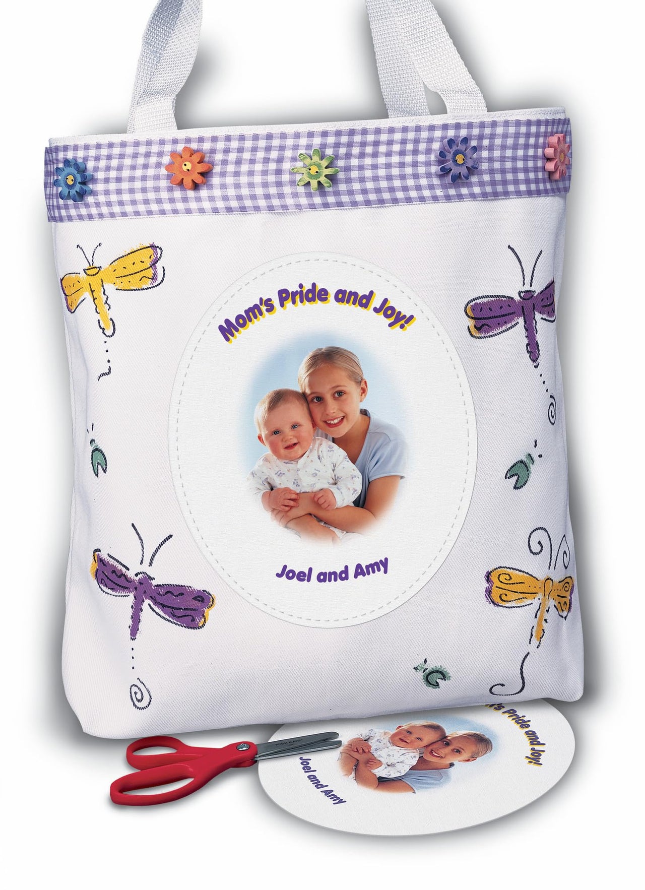 Avery Printable Fabric Sheets, 8.5" x 11", Inkjet Printer, 5 Iron On Transfer Sheets (3384)