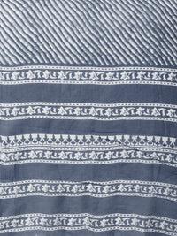 SOURBH Women's  Stylish Straight Fit Cotton Ethnic Block Motif Printed Kurta Set with Trouser Pant and Dupatta