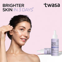 Twasa 0.8% Retinol Serum For Face Anti Aging With Bakuchiol | Retinol Night Serum For Beginners | Reduce Fine Lines & Wrinkles, Boost Collagen | Men & Women | All Skin Types (30 ml)