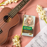 Streax Cream Hair Color for Unisex, 120ml - 9.1 Rich Platinum (Pack of 4)