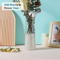 T4U Tumbled Chips Stones Crushed Crystal Quartz 1 LB, Irregular Shaped Gravels Pebbles Healing Stones, DIY Smoothed Rocks for Potted Plant,Resin Art,Vase Fillers Aquarium Gravel Rocks (Clear) #3 - Clear