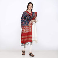 KAPAAHA Women's  Woven Design Silk Blend Dupatta Free Size