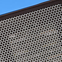 Basics 500-Watt Ceramic Small Space Personal Mini Heater - Blue