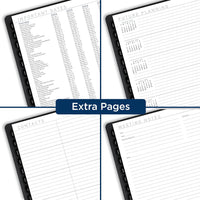 AT-A-GLANCE 2024 Weekly & Monthly Planner, Half-Hourly Appointment Book, 8-1/4