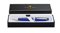 Cross Bailey Light Polished Resin Refillable Ballpoint Pen, Medium Ballpen, Includes Premium Gift Box - Blue